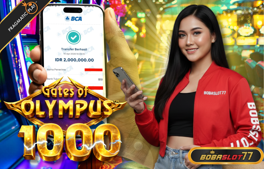 Selamat kepada user id : macxxxx82 Wede Rp 2.000.000 di Game GATES OF OLYMPUS 1000 PRAGMATIC PLAY Cair Gk Sampe 1 Menit! Menang Mudah di Bobaslot77